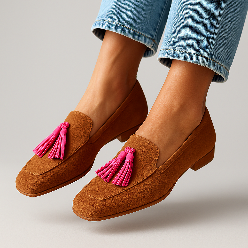 Clara | Modern Tassel Loafers