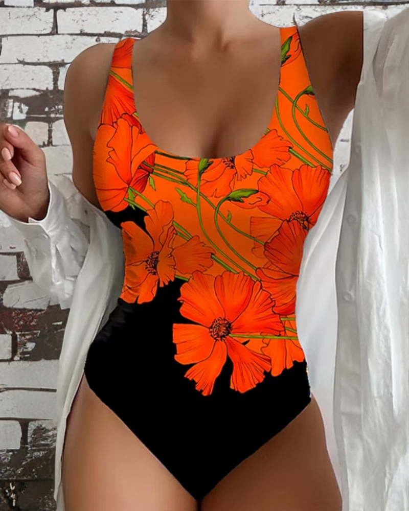 Estelle | Bold Floral One Piece Swimsuit