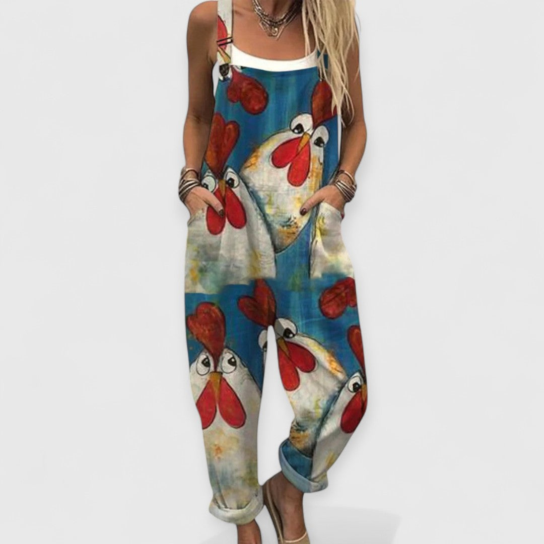 Lola | Quirky Chicken Overalls