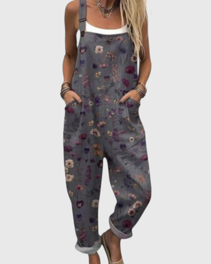 Ruth | Vintage Floral Overalls