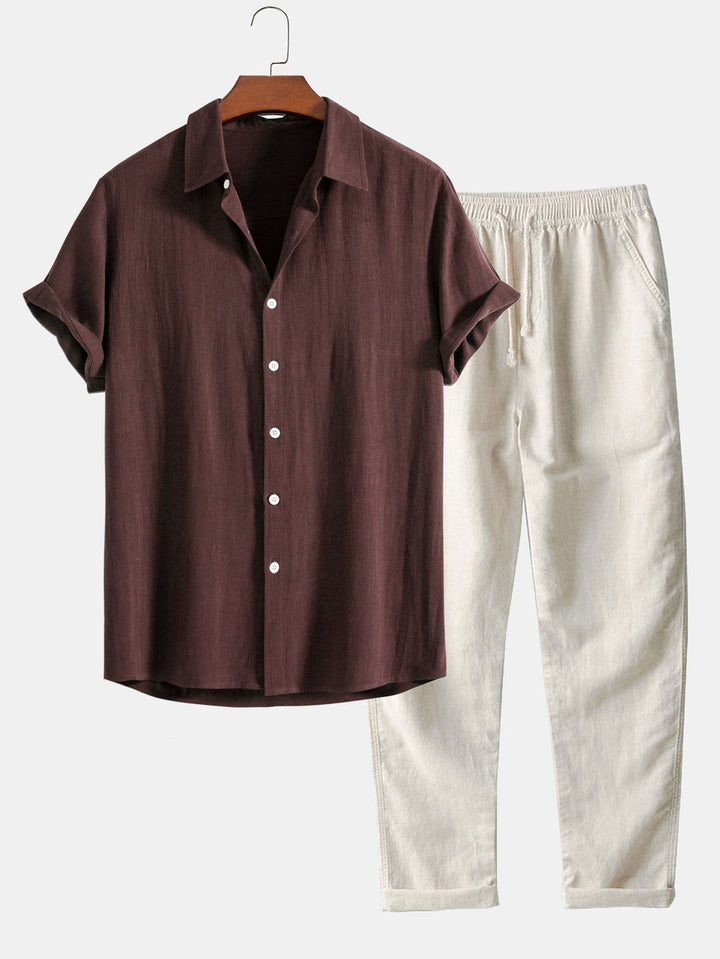 Liam | Relaxed Summer Shirt & Pant Set
