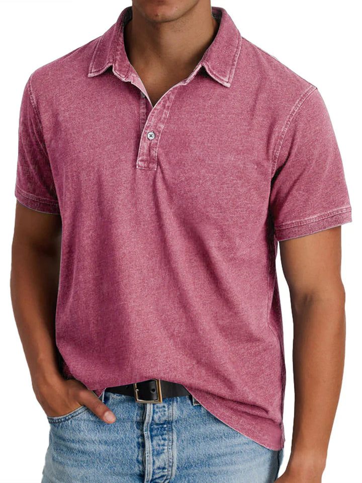 Aiden | Classic Plaid Polo Shirt