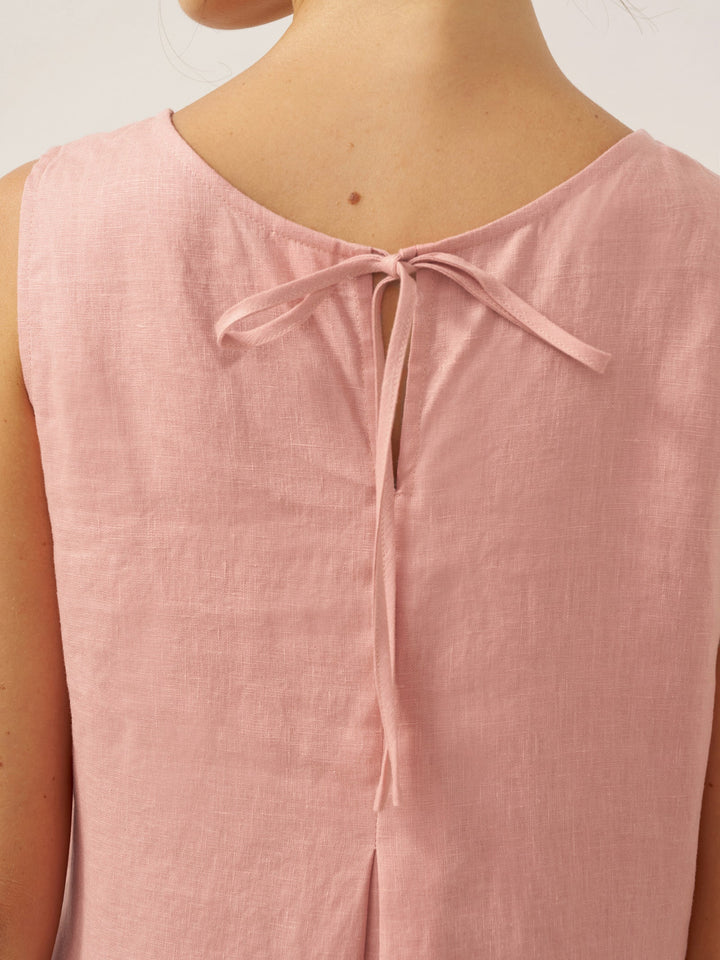 Sleeveless A-Line Maxi Dress