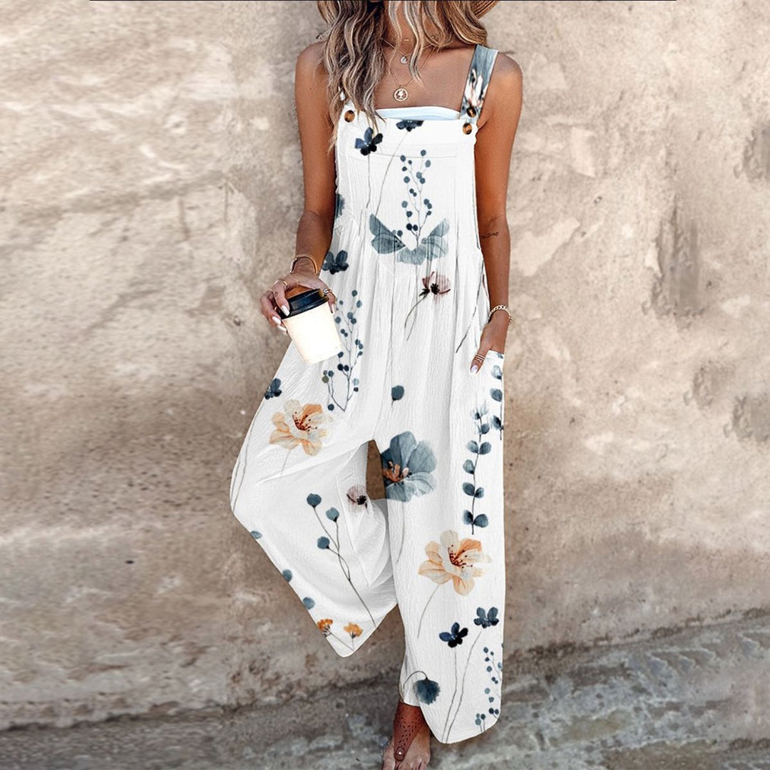 Lina | Summer Floral Jumpsuit