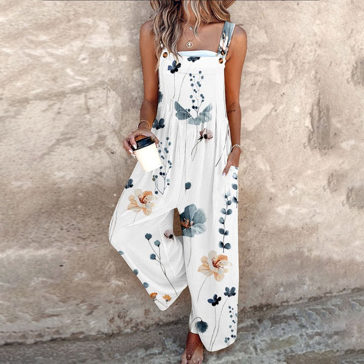 Lina | Summer Floral Jumpsuit