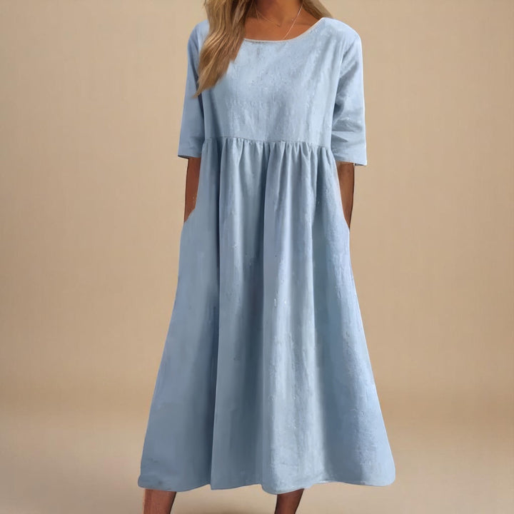 Elena | Flowing Midi Dress