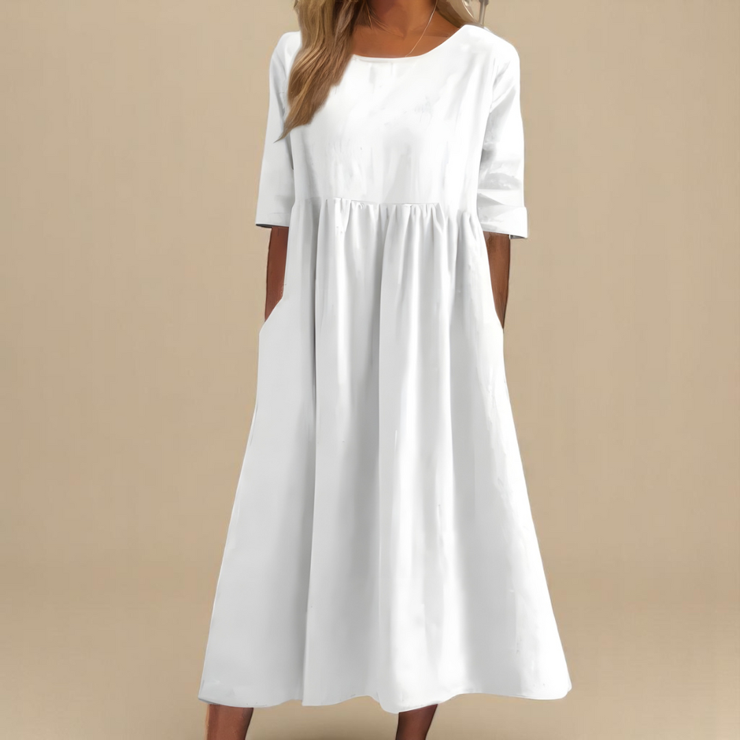 Elena | Flowing Midi Dress