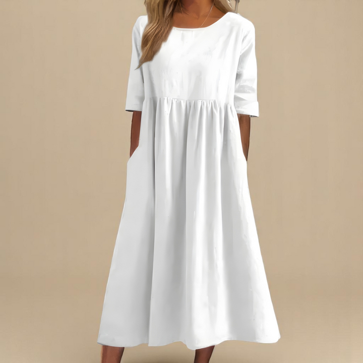 Elena | Flowing Midi Dress