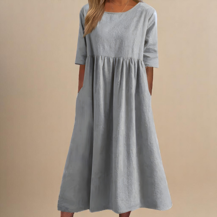 Elena | Flowing Midi Dress