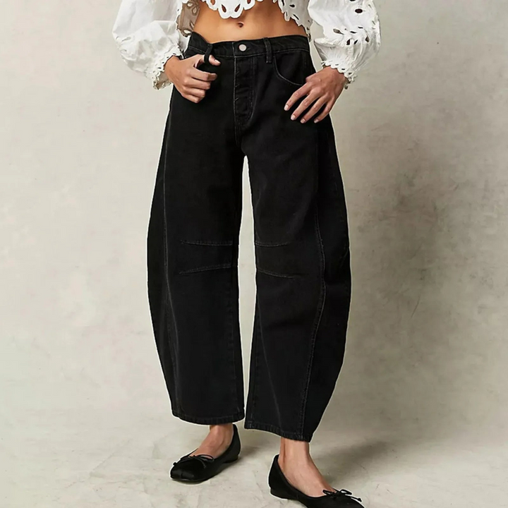 Janet | Relaxed Barrel-Leg Jeans