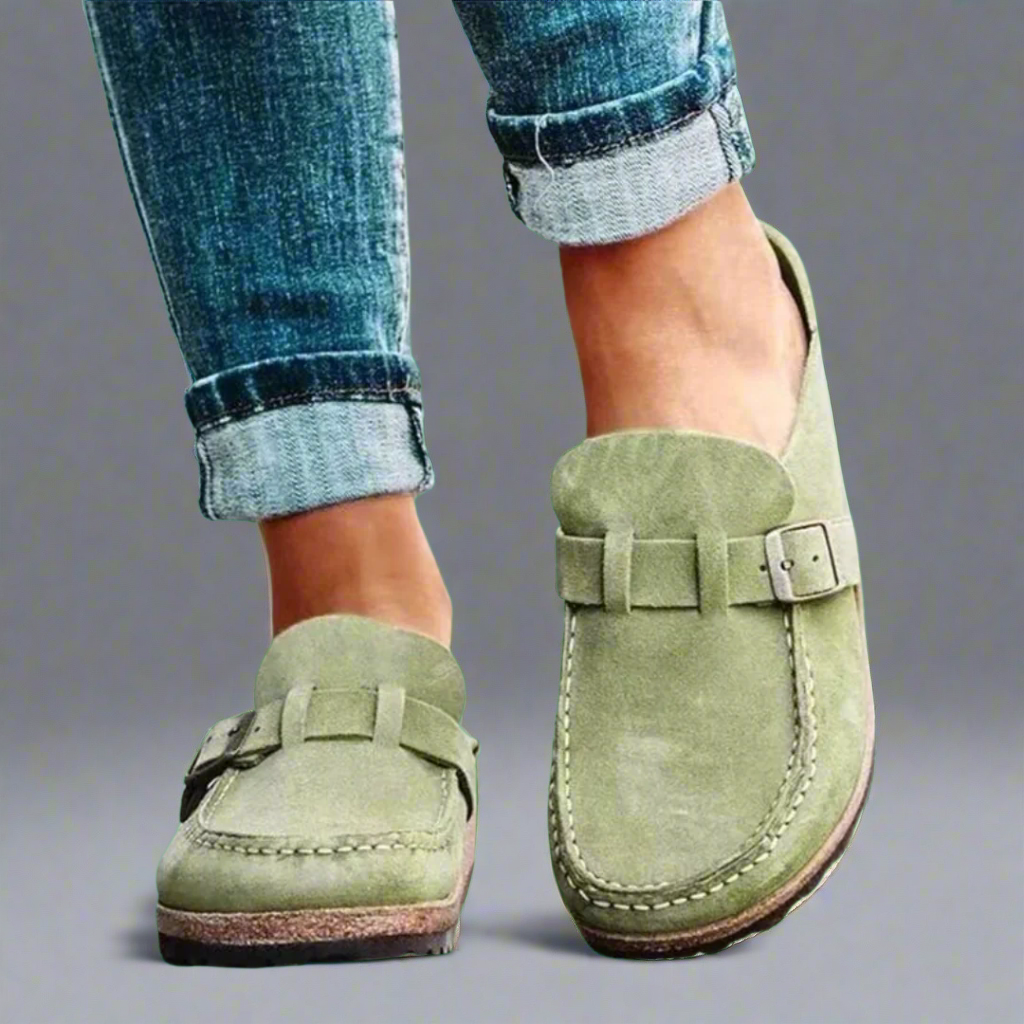 Ruth | Buckled Comfort Loafers