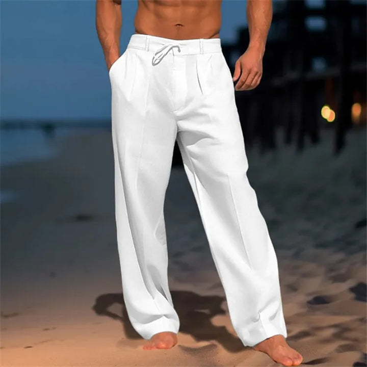 Nathan | Relaxed Cotton Trousers