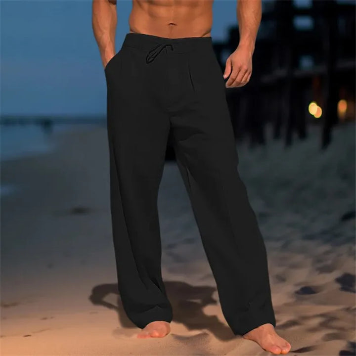 Nathan | Relaxed Cotton Trousers