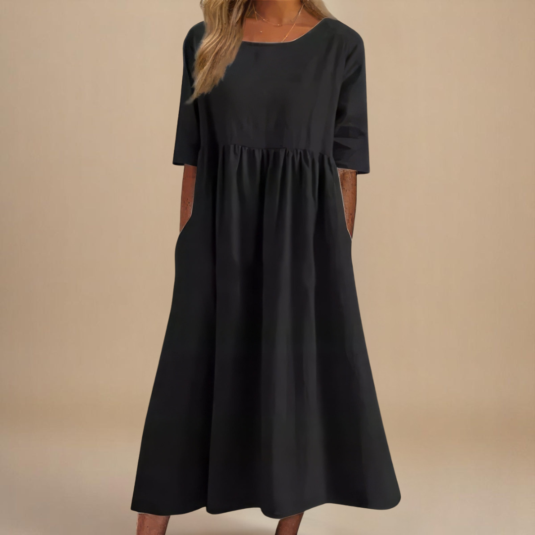 Elena | Flowing Midi Dress