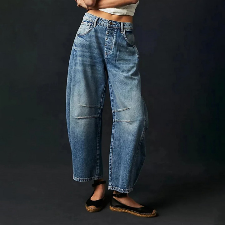 Janet | Relaxed Barrel-Leg Jeans