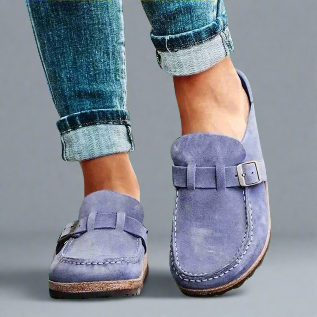 Ruth | Buckled Comfort Loafers