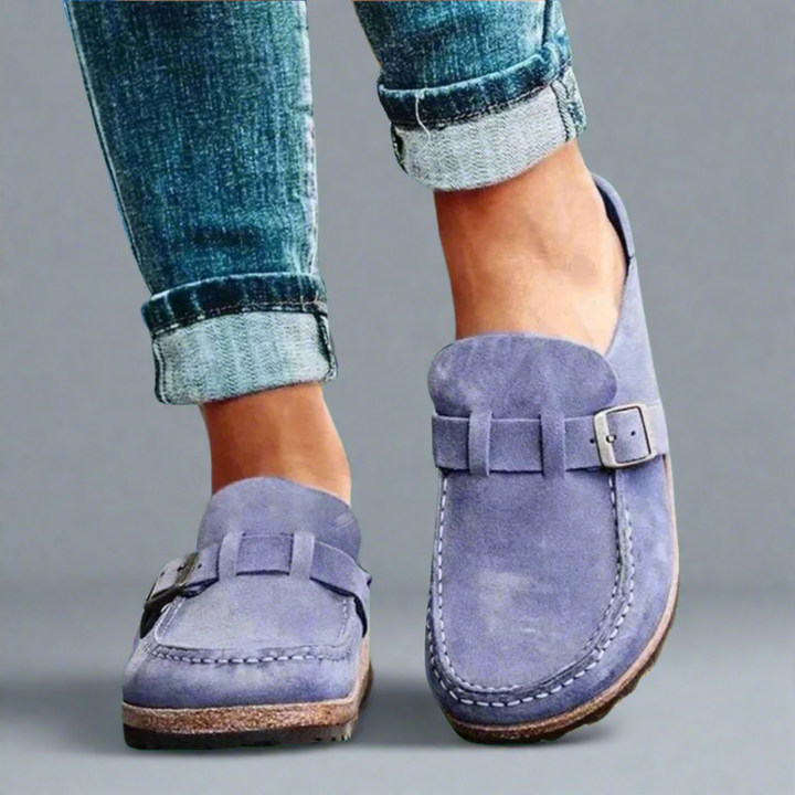 Ruth | Buckled Comfort Loafers