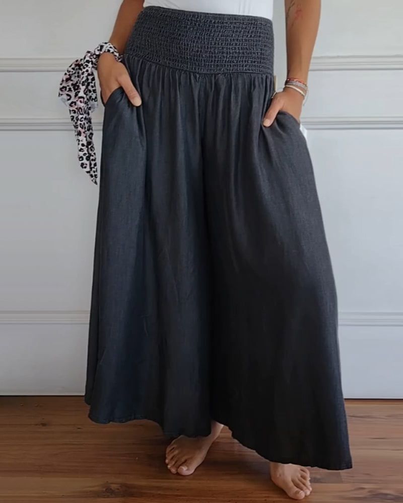 Joyce | Stretch-Waist Maxi Skirt