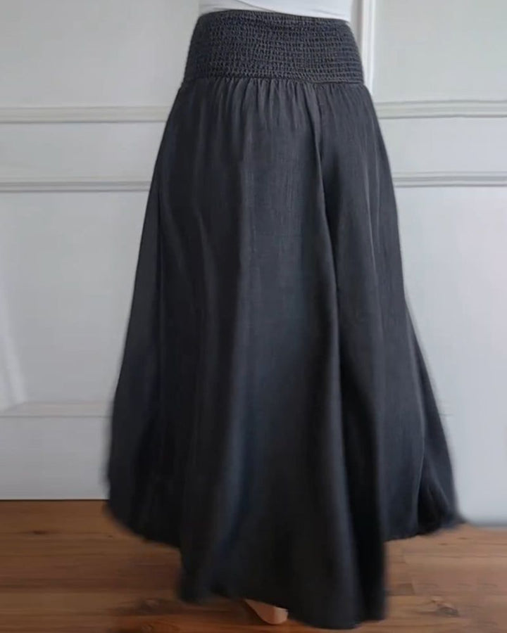 Joyce | Stretch-Waist Maxi Skirt