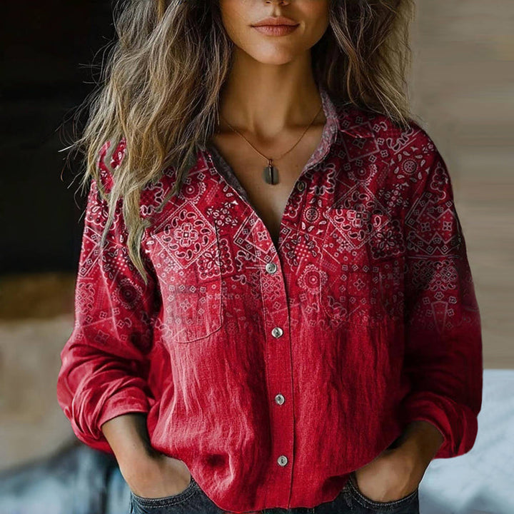 Maya | Boho Button Shirt