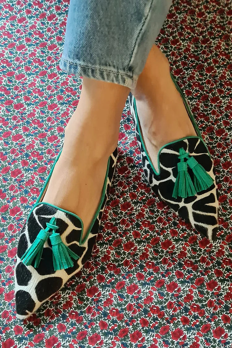 Valentina | Playful Tassel Loafers