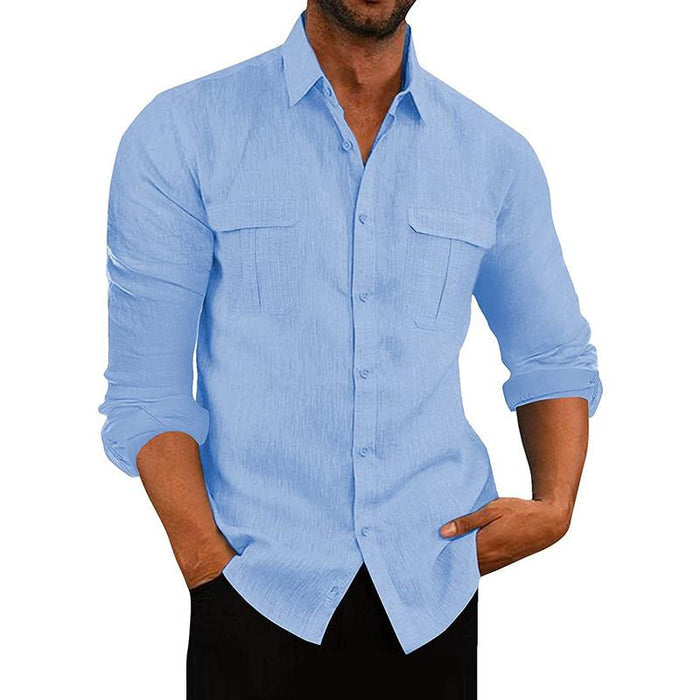 Gerald | Casual Utility Button Shirt