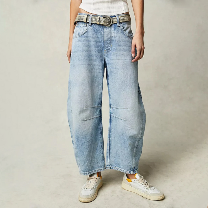Janet | Relaxed Barrel-Leg Jeans