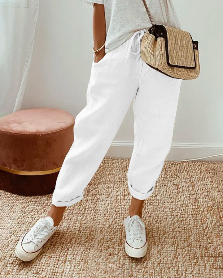 Lena | Drawstring Jogger Trousers