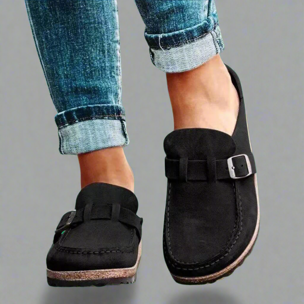 Ruth | Buckled Comfort Loafers