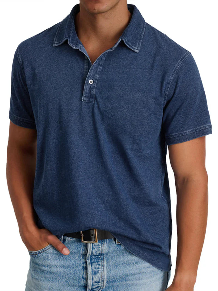 Aiden | Classic Plaid Polo Shirt