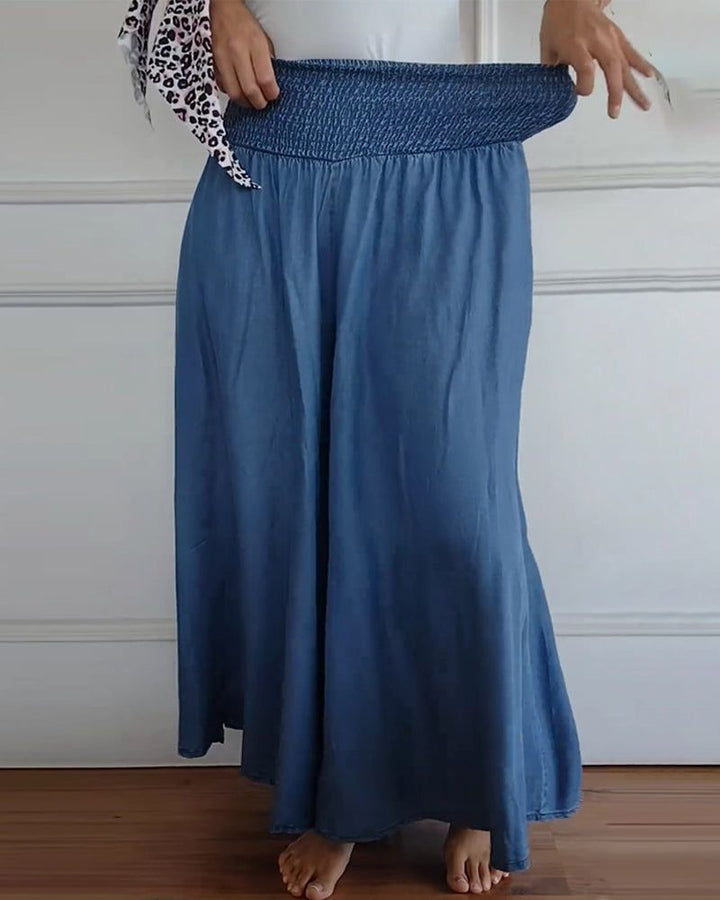 Joyce | Stretch-Waist Maxi Skirt