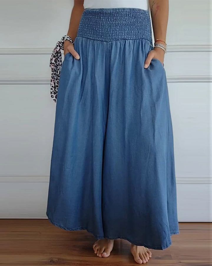 Joyce | Stretch-Waist Maxi Skirt