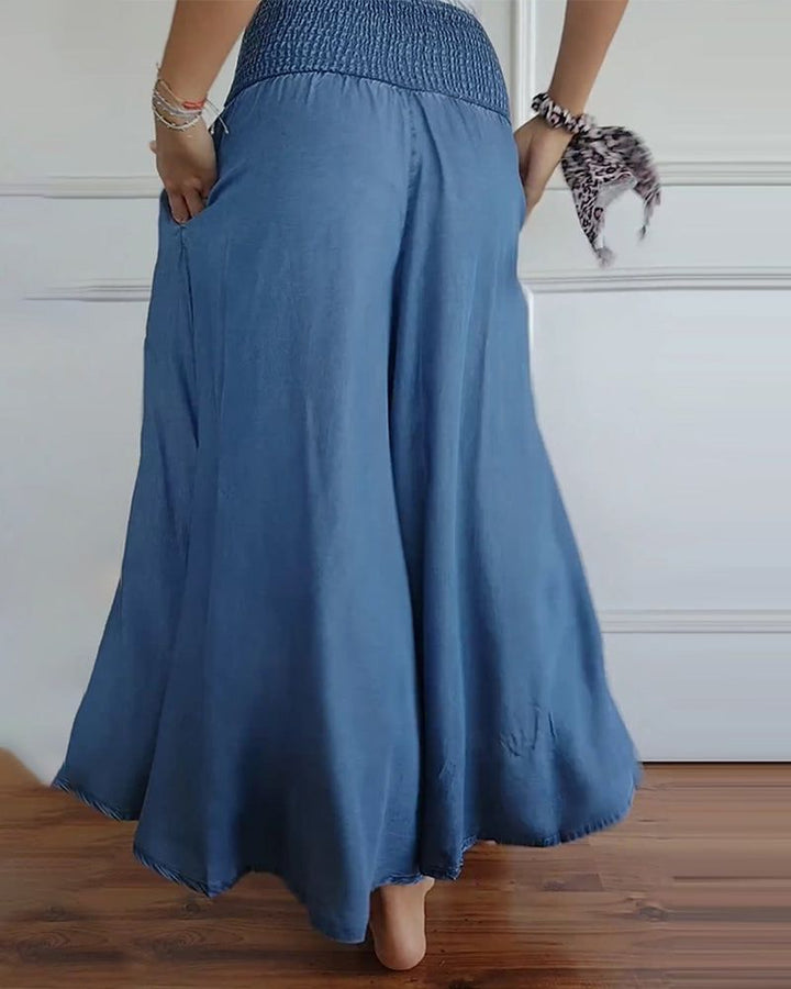 Joyce | Stretch-Waist Maxi Skirt