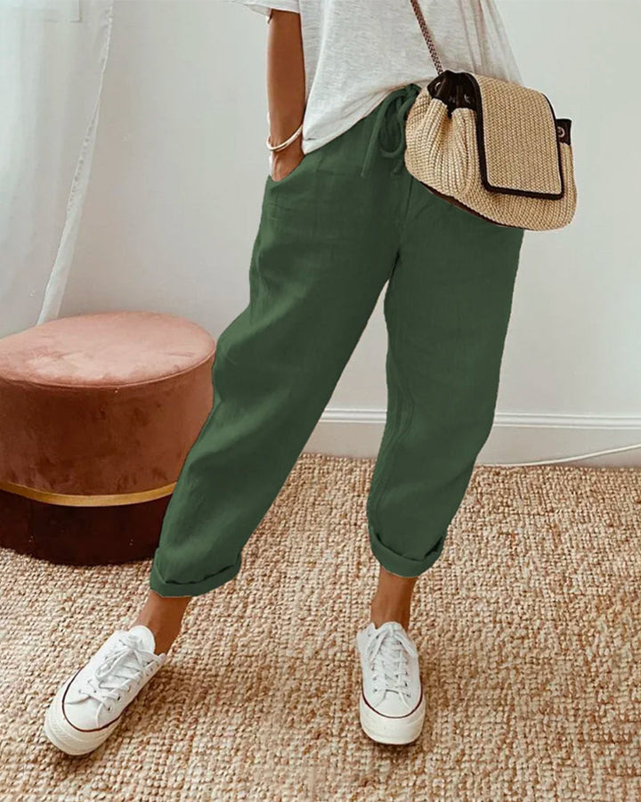 Lena | Drawstring Jogger Trousers