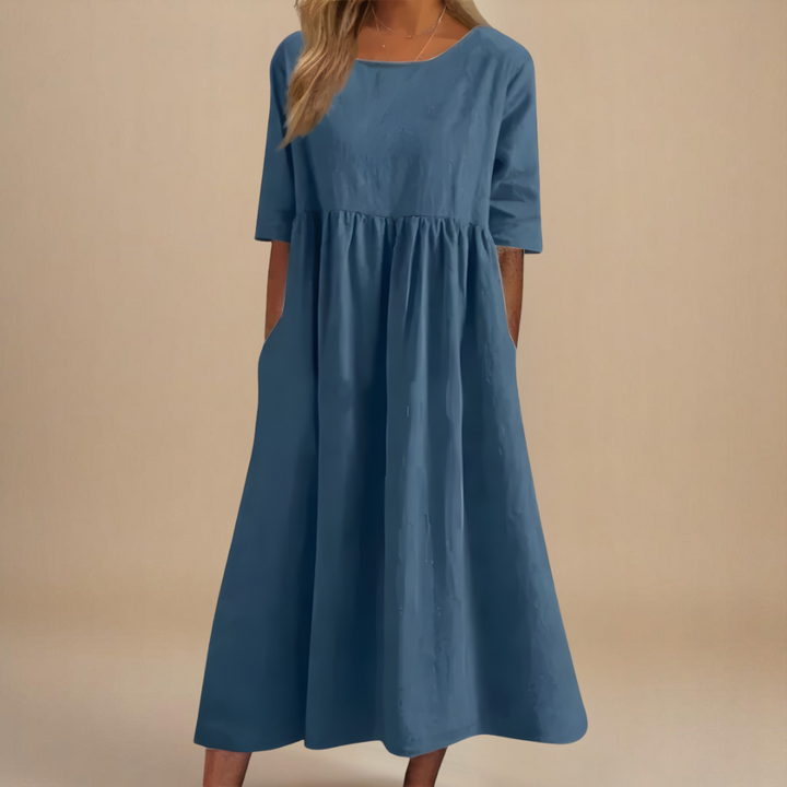 Elena | Flowing Midi Dress