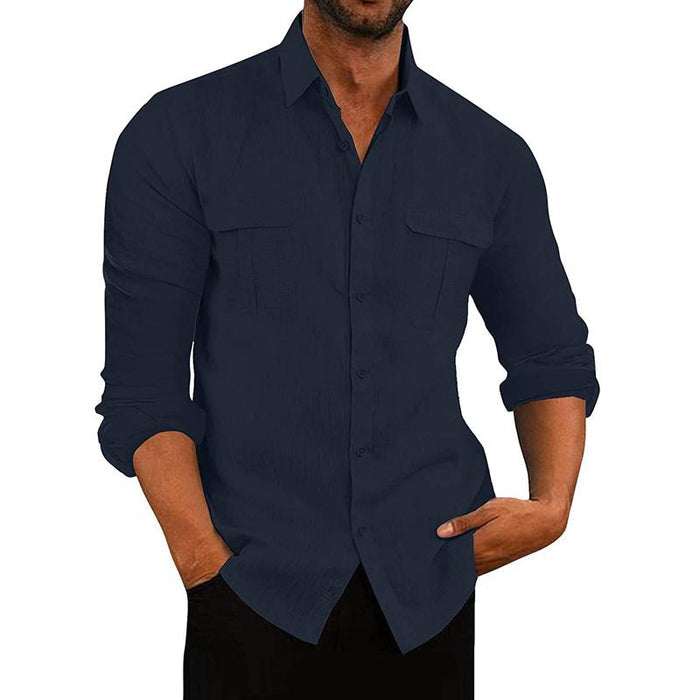 Gerald | Casual Utility Button Shirt