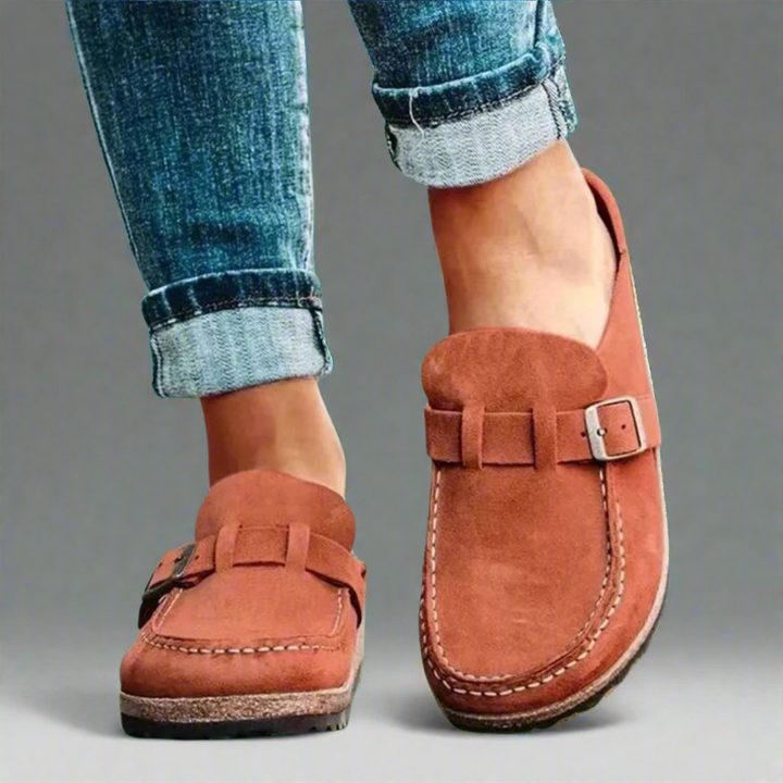 Ruth | Buckled Comfort Loafers