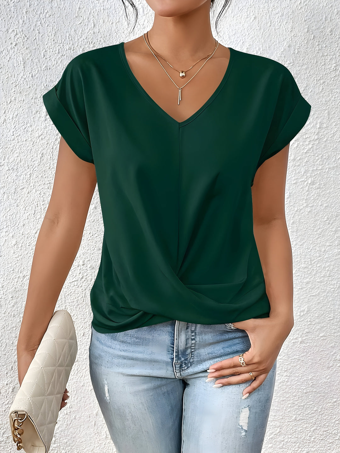 Maia | Relaxed Linen Button-Up Top