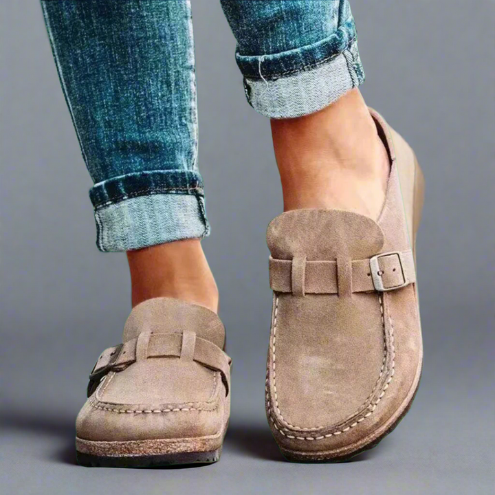 Ruth | Buckled Comfort Loafers