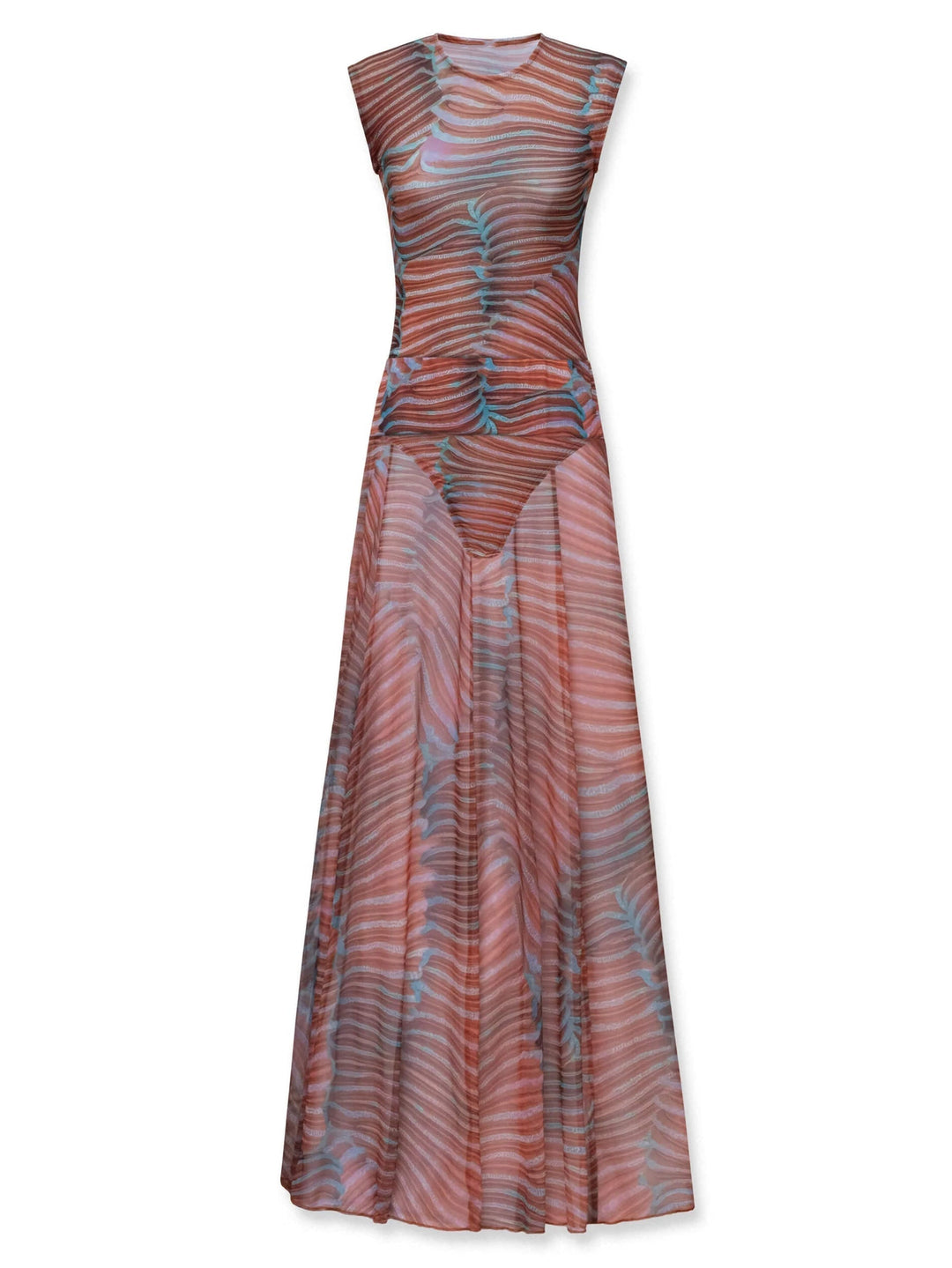 Lucia | Flowing Striped Maxi Dress