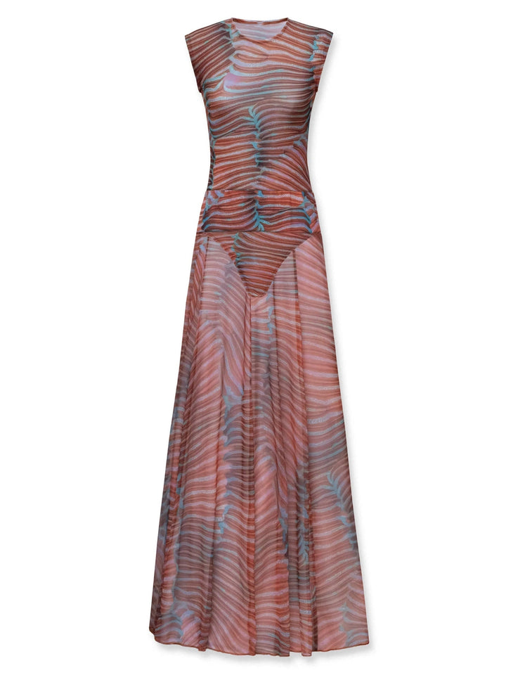 Lucia | Flowing Striped Maxi Dress
