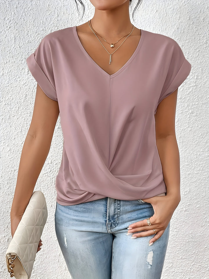 Maia | Relaxed Linen Button-Up Top