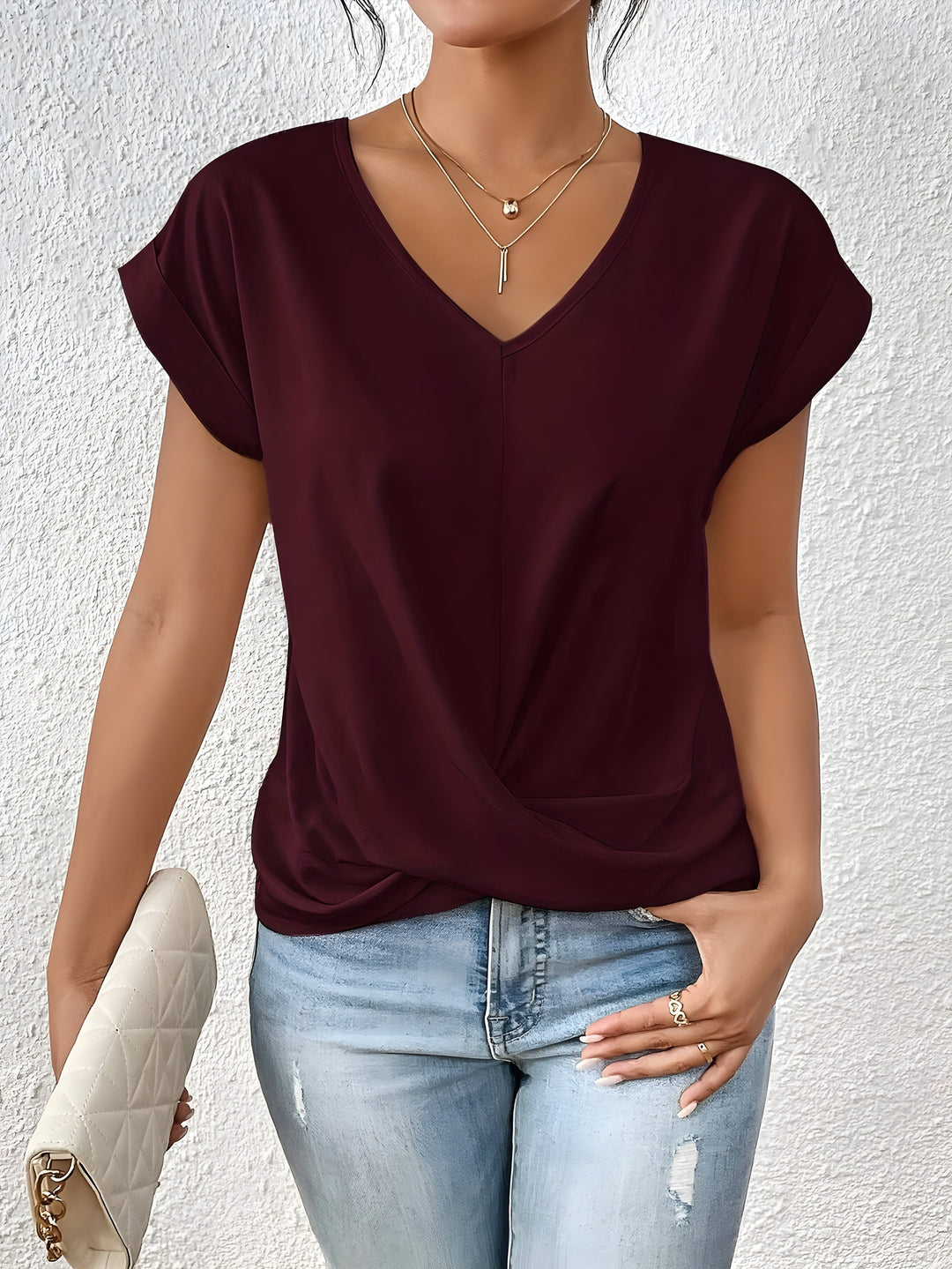 Maia | Relaxed Linen Button-Up Top