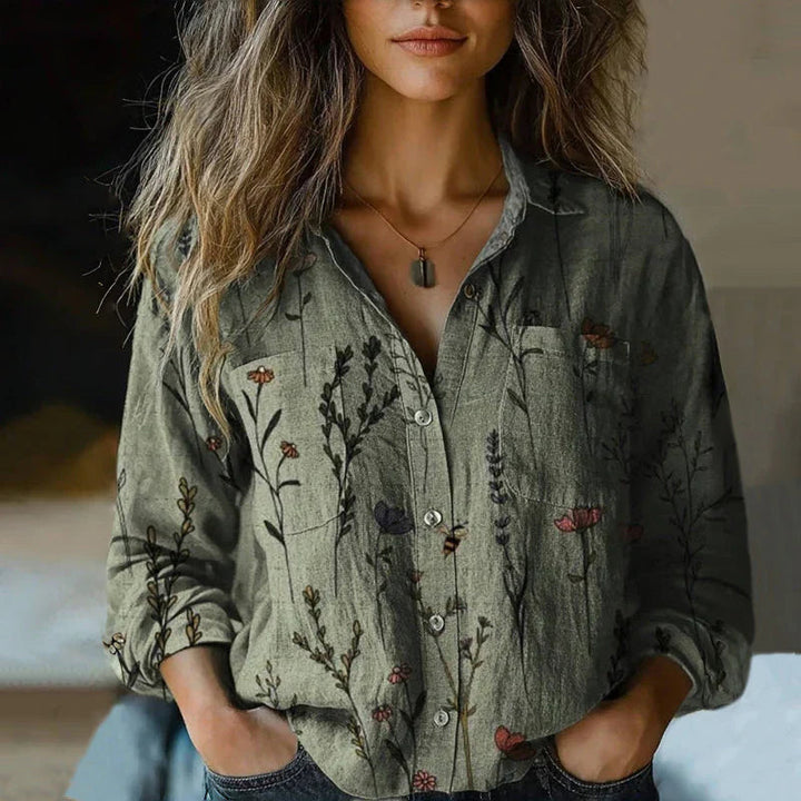 Maya | Boho Button Shirt