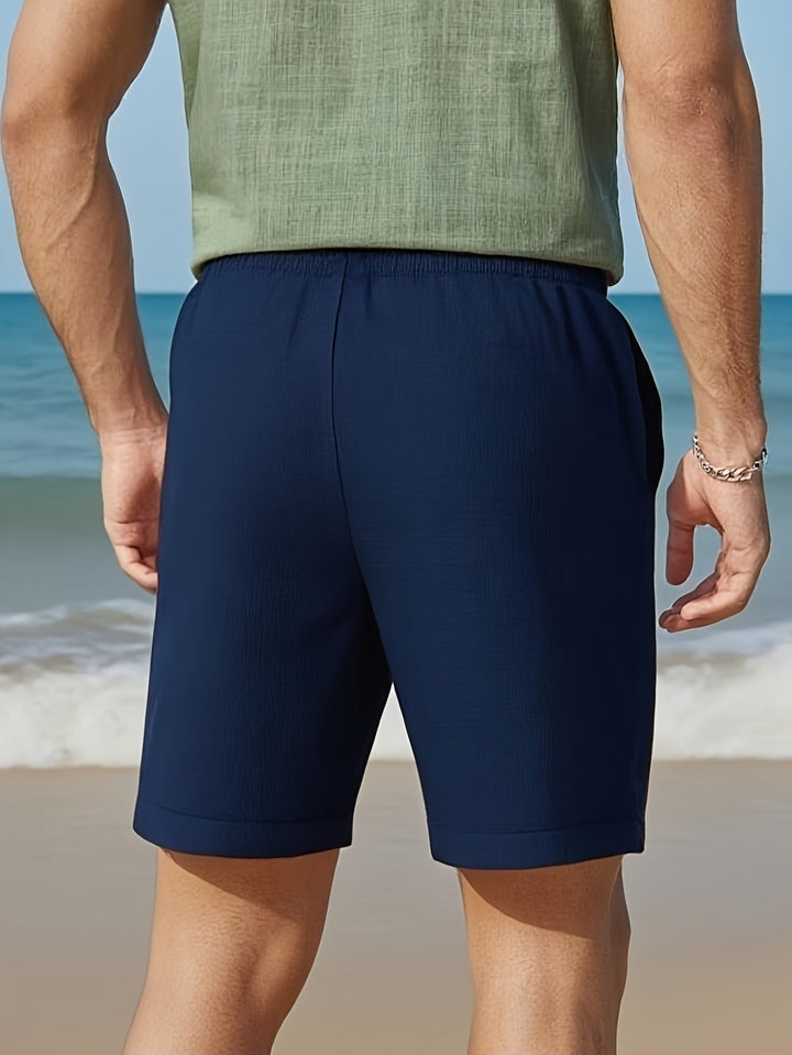 Simon | Rolled-Hem Summer Shorts