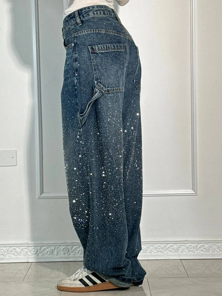 Nina | Sparkle Detail Denim Jeans