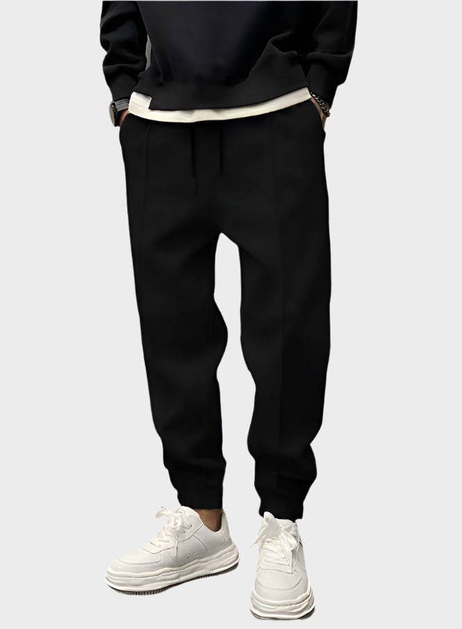 Eli | Pleated Jogger Pants