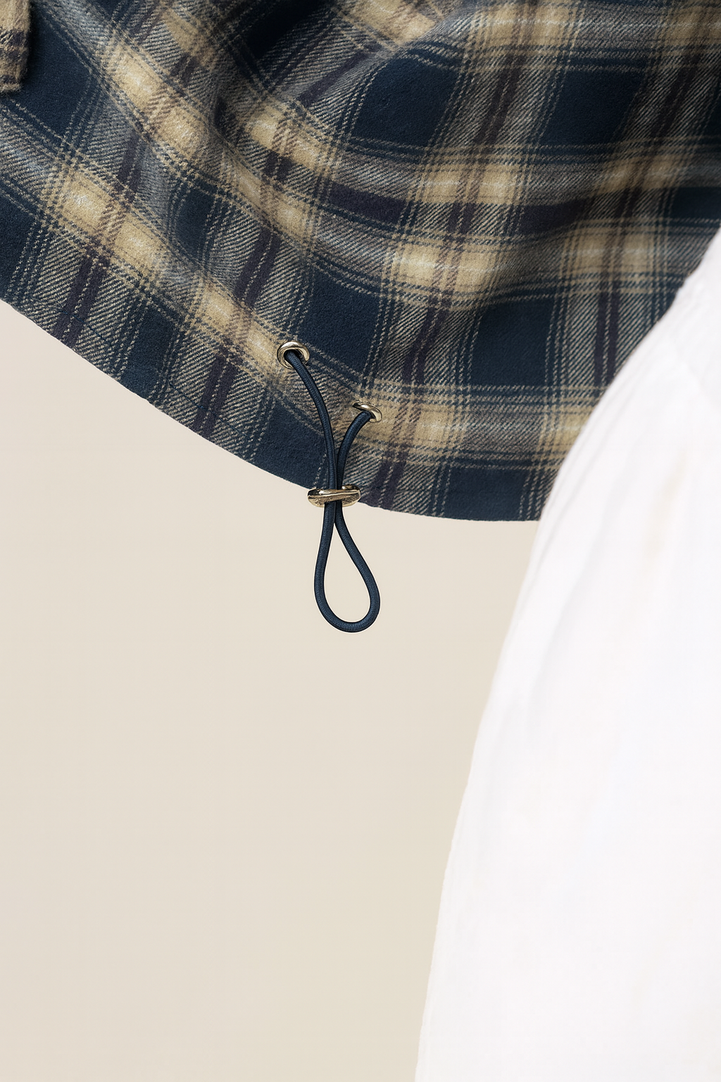 Tencel Linen Reversible Crew Neck Casual Jacket CHLOE