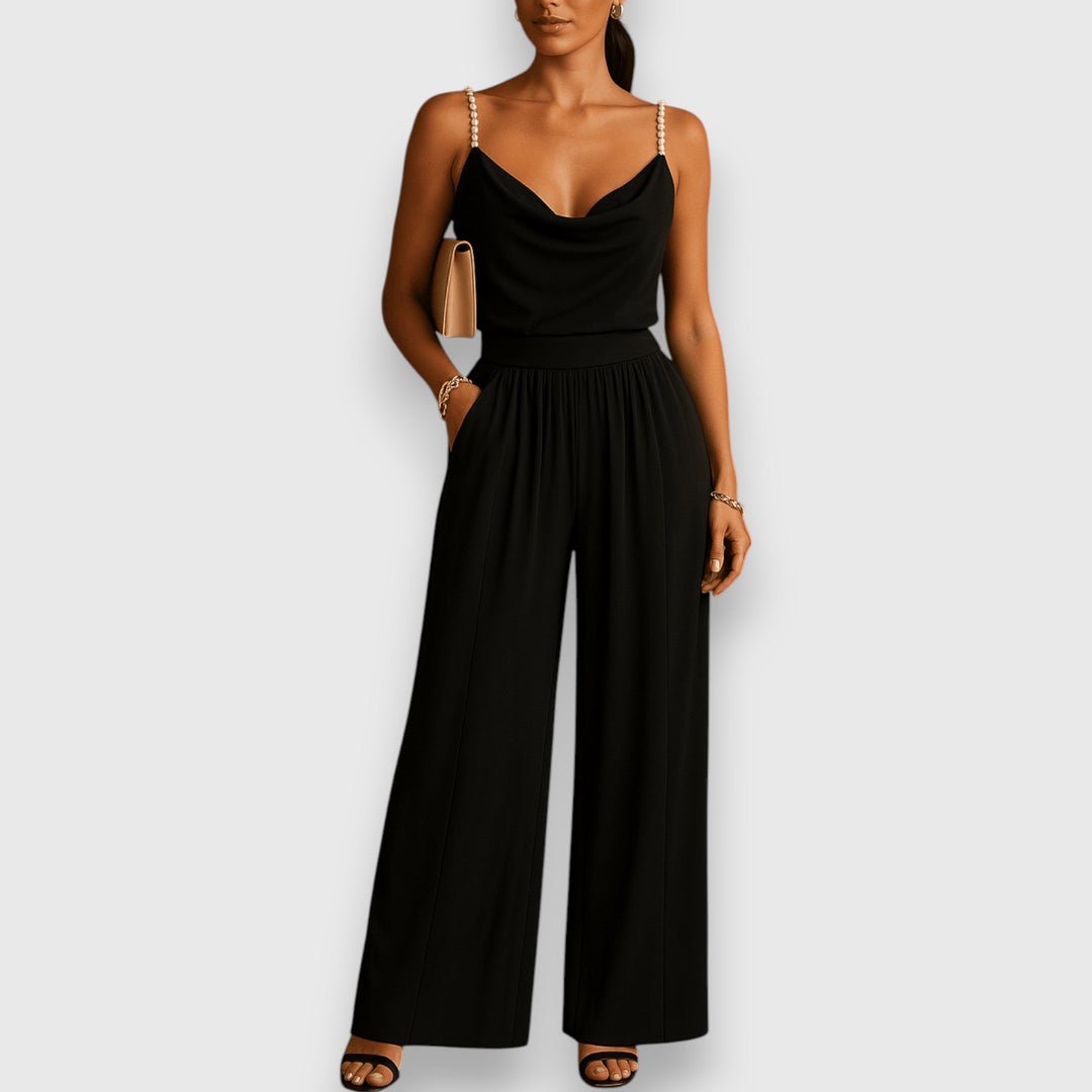 Yelina | Tailored Wide‑Leg Jumpsuit