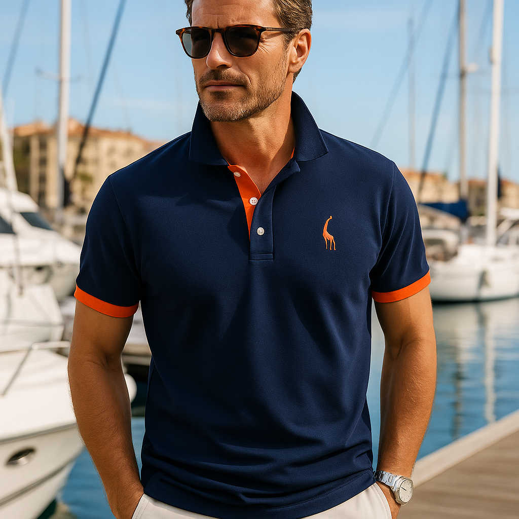 Edward | Contrast Trim Polo Shirt
